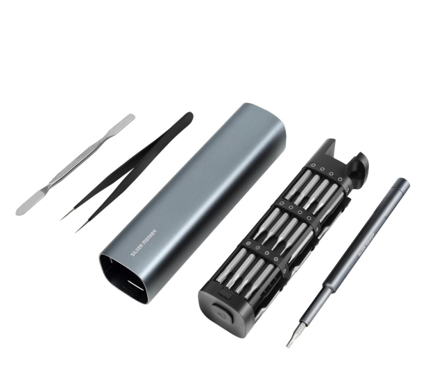 SILVER MONKEY Narzędzie serwisowe / sieciowe Precision Screwdriver Kit 46in1 - 1234296 - zdjęcie